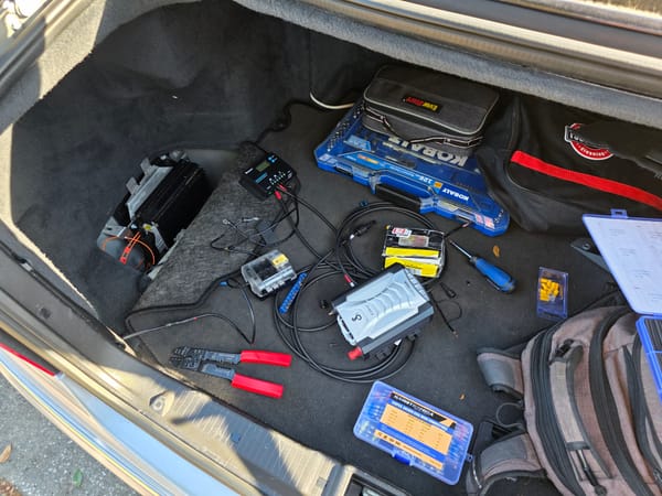 Cleaning Up My Power Setup - W220 Project